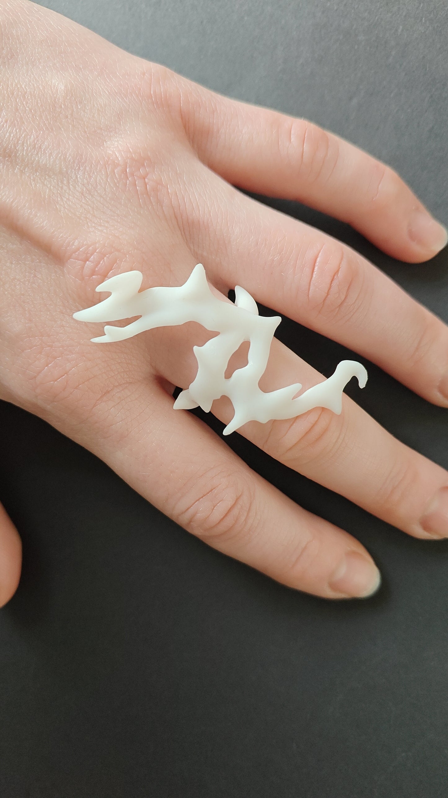 Spiked Dragonbone Ring