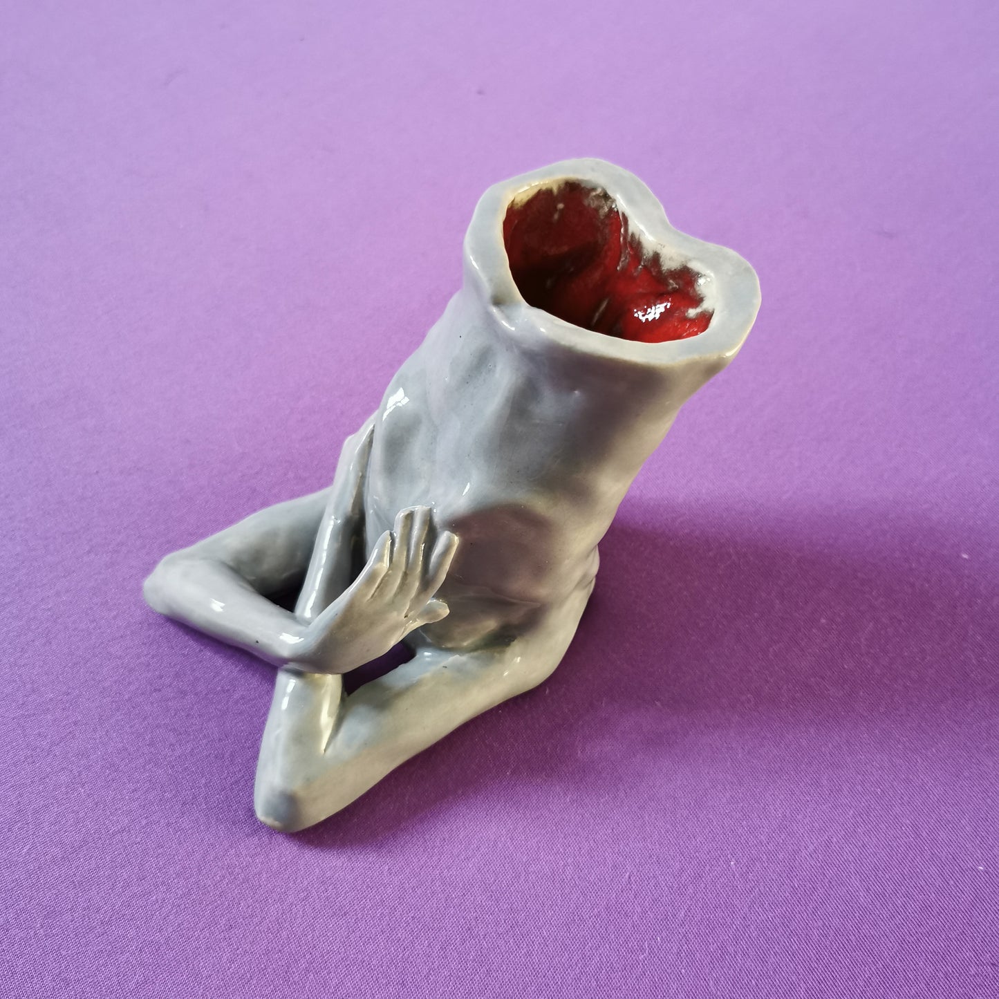 Embrace ceramic vessel