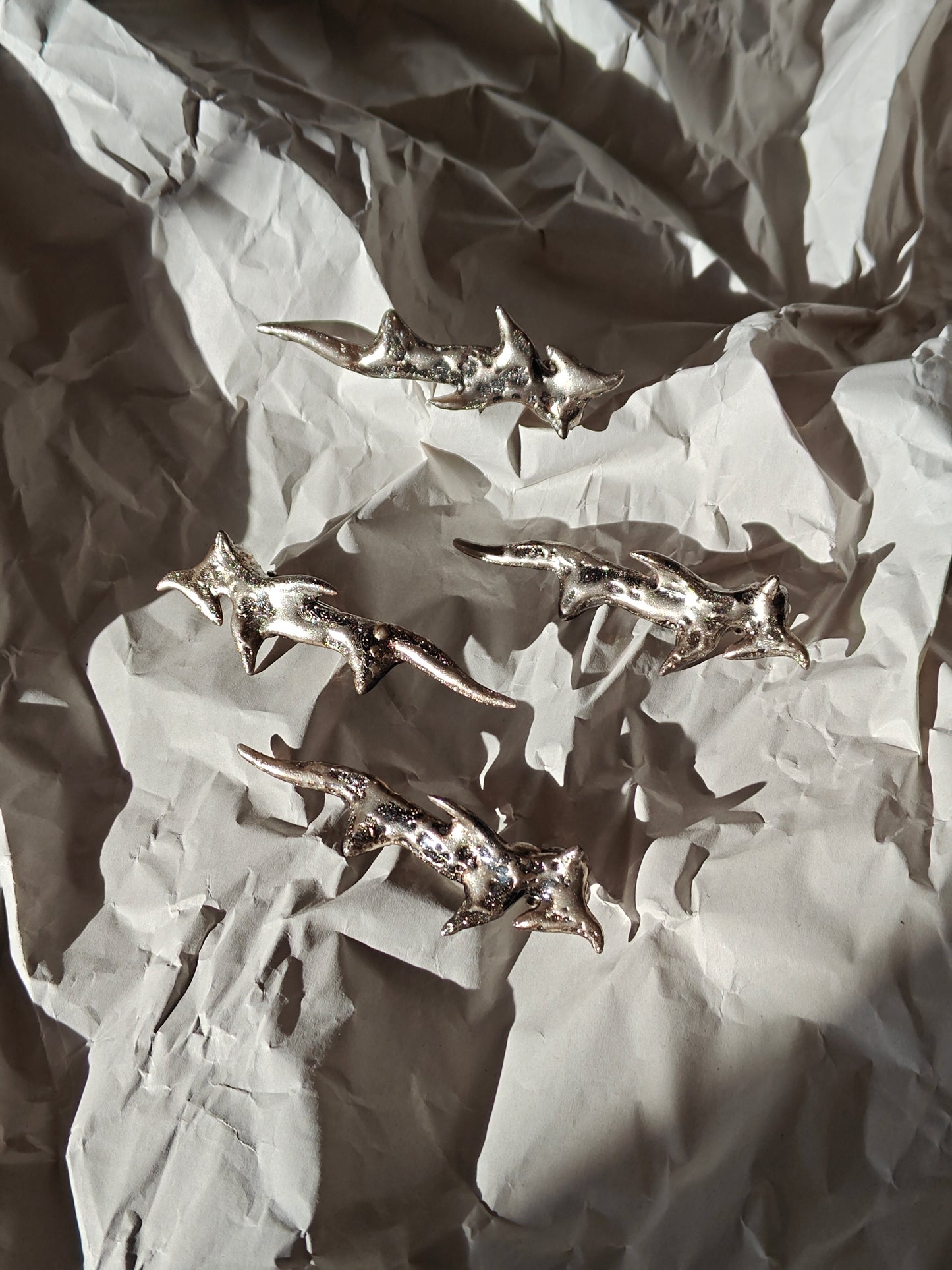 Liquid Metal - Thorn Of Affection Hairclip