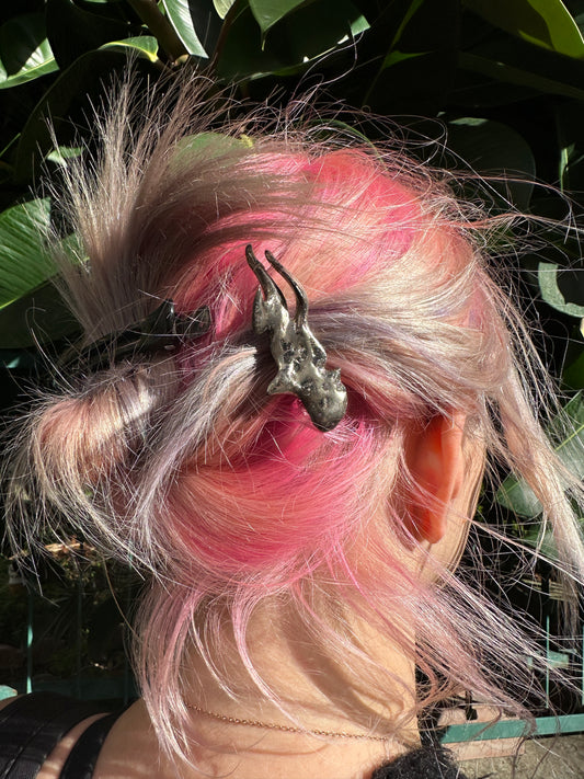 Liquid Metal - Thorn Of A Fin Hairclip