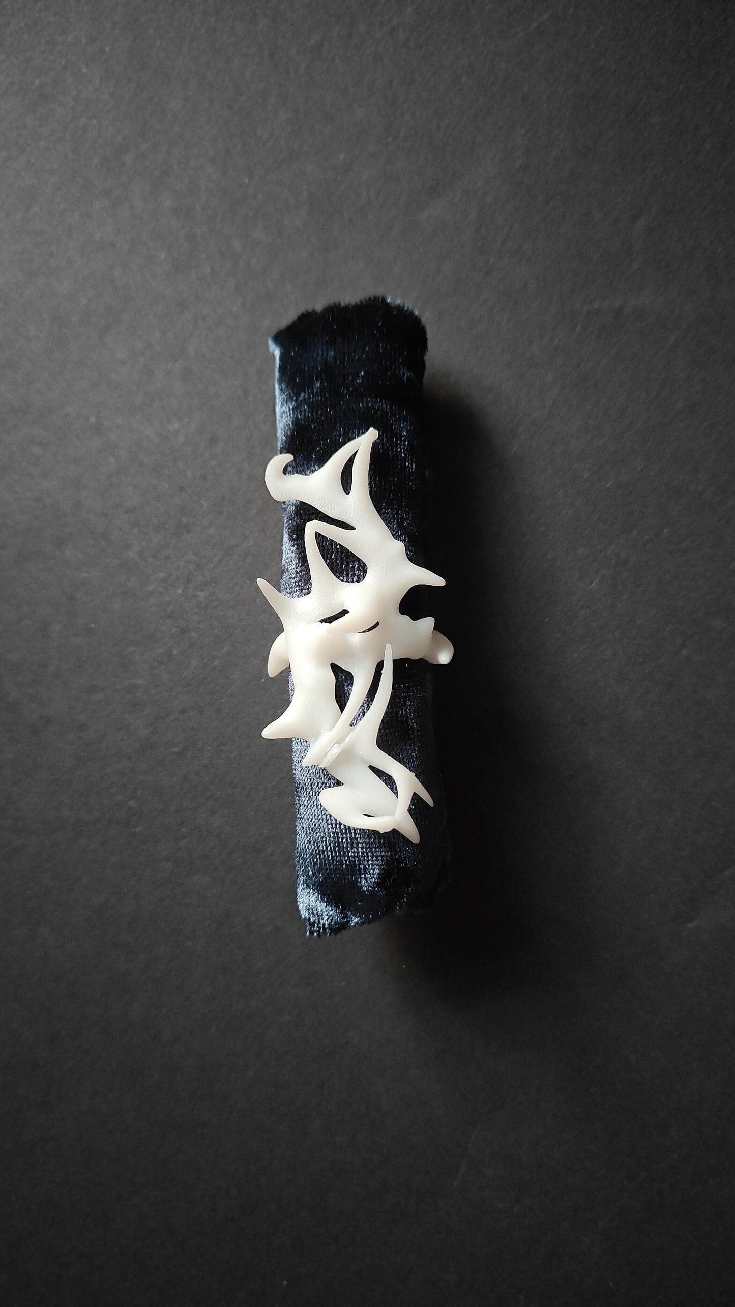 Spiked Fishbone Ring