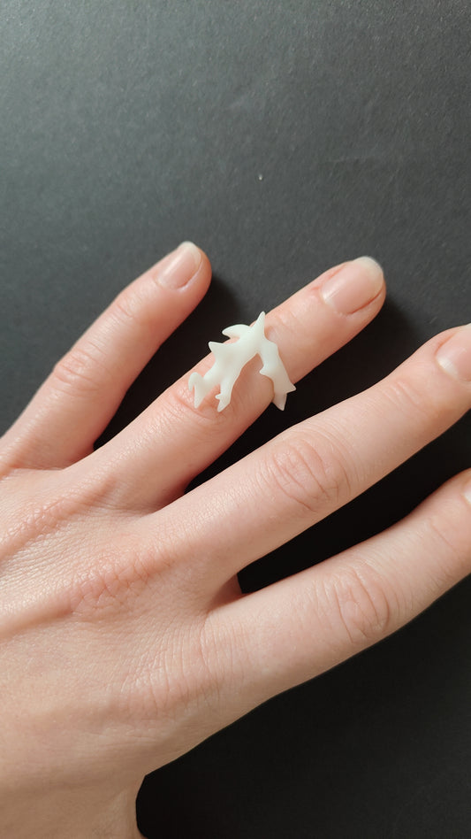Spiked Claw Ring