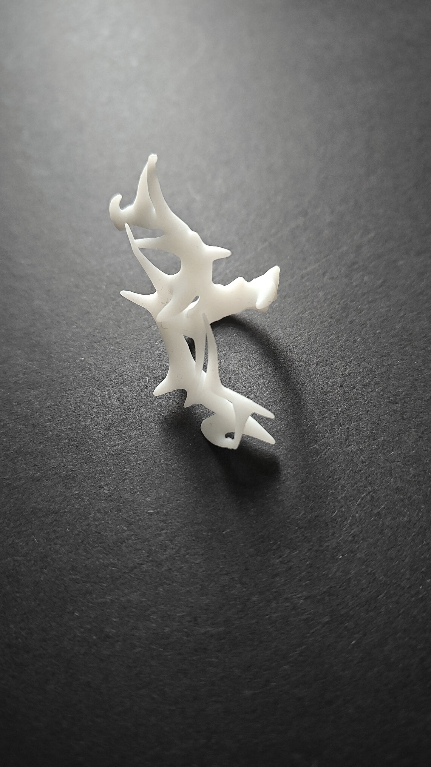 Spiked Fishbone Ring