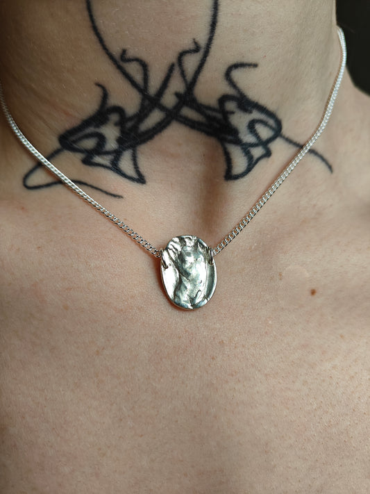 Transfemme Silver Pendant 18x14mm