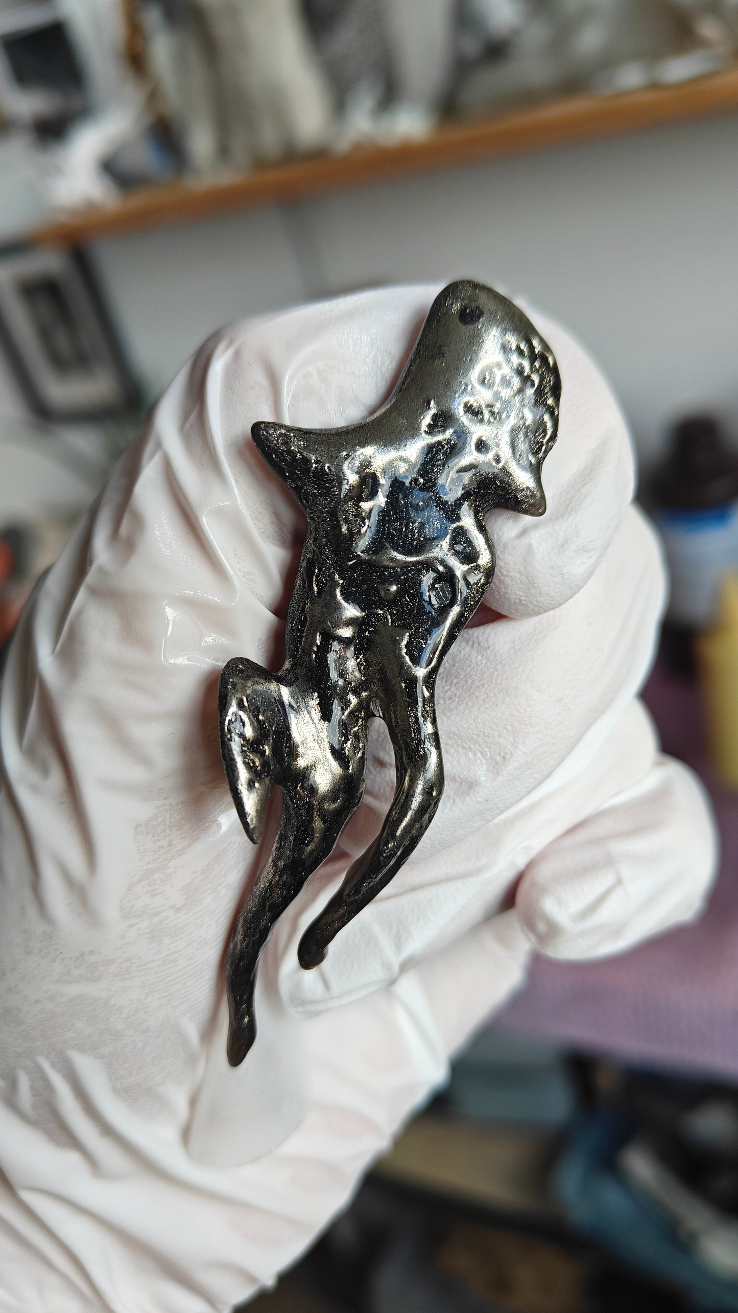 Liquid Metal - Thorn Of A Fin Hairclip