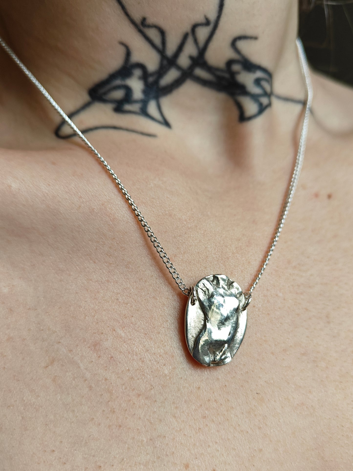 Transfemme Silver Pendant 22x16mm