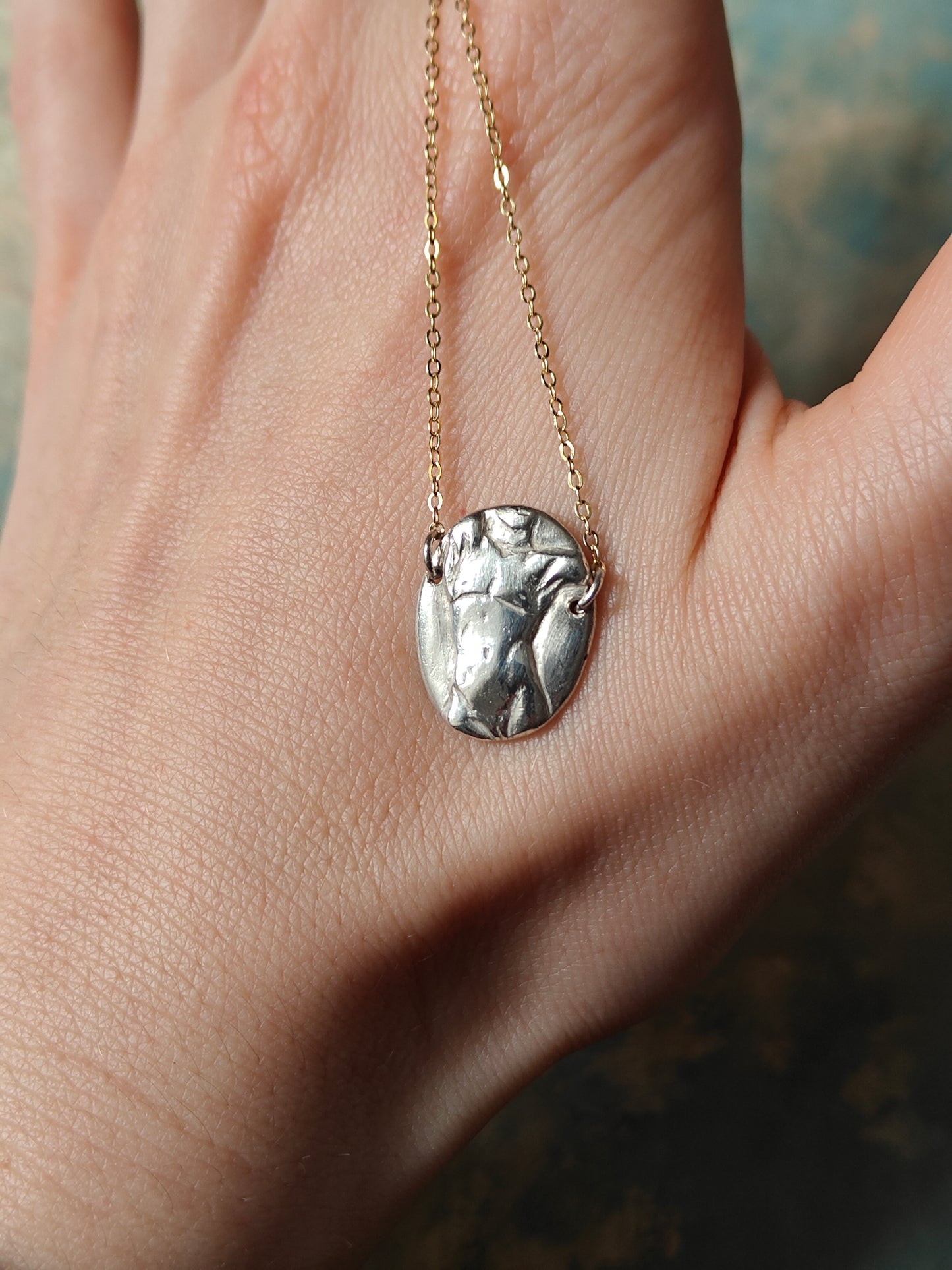 Transmasc Silver Pendant 18x14mm