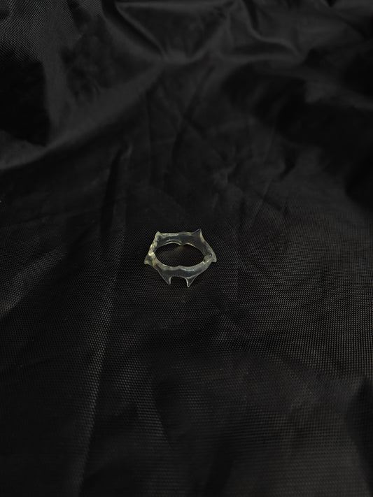 Frozen Thorns – Transparent Band Ring