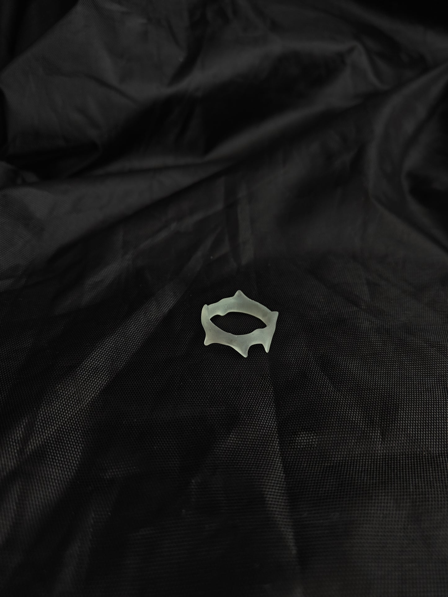 Frozen Thorns – Transparent Band Ring